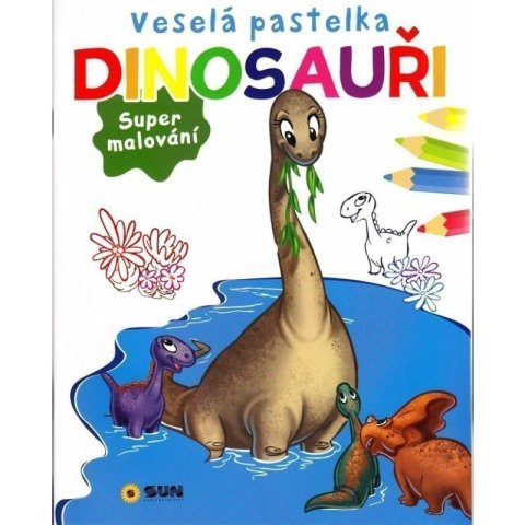neuveden: Veselá pastelka Dinosauři