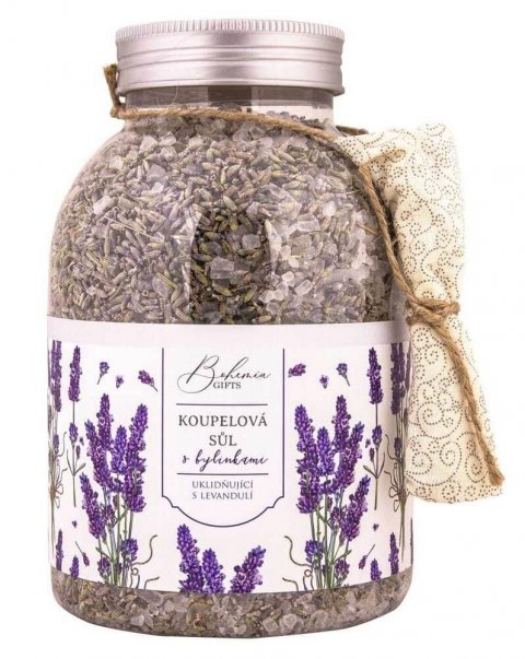 neuveden: Koupelová sůl s bylinkami 1200 g - Uklidňující s levandulí