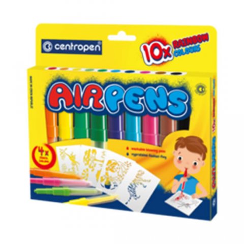 neuveden: Centropen Foukací fixy AIR PENS 10 ks