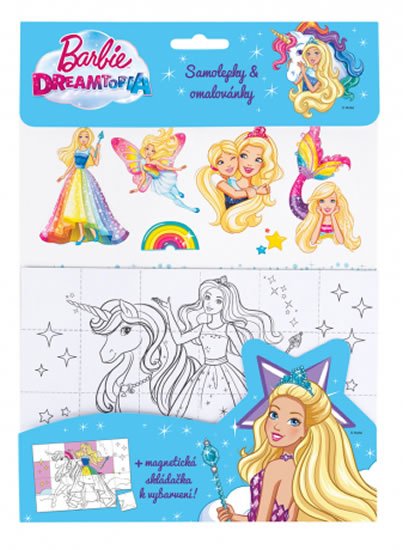 neuveden: Barbie Dreamtopia set - modrá, magnetky neuveden: Barbie Dreamtopia set - modrá, magnetky