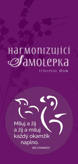 Chinmoy Sri: Harmonizující samolepka průhledná Chinmoy Sri: Harmonizující samolepka průhledná