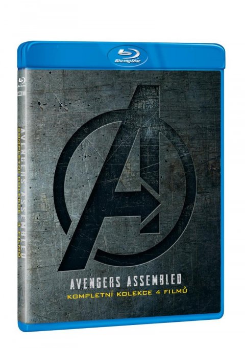 neuveden: Avengers kolekce 1.-4. (4x Blu-ray)