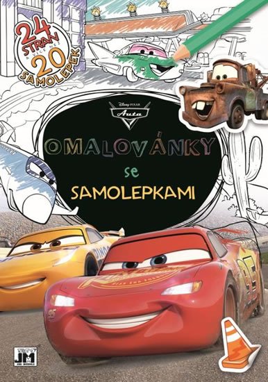 neuveden: Auta - Omalovánky se samolepkami A4+ neuveden: Auta - Omalovánky se samolepkami A4+