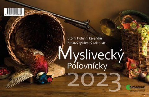 neuveden: Kalendář 2023 Myslivecký, stolní, týdenní, 214 x 140 mm neuveden: Kalendář 2023 Myslivecký, stolní, týdenní, 214 x 140 mm