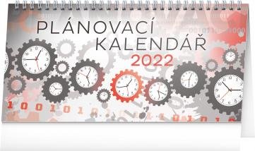 neuveden: Kalendář 2022 stolní: Plánovací, 25 × 12,5 cm