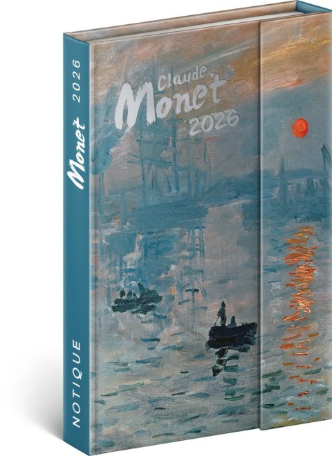 neuveden: Diář 2026: Claude Monet - týdenní, magnetický, 11 x 16 cm neuveden: Diář 2026: Claude Monet - týdenní, magnetický, 11 x 16 cm