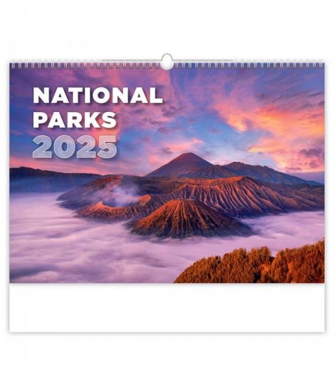 neuveden: Kalendář nástěnný 2025 - National Parks