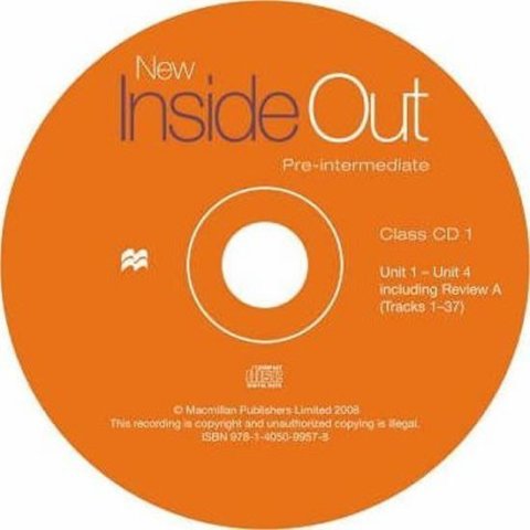 Kay Sue: New Inside Out Pre-Intermediate: Class Audio CDs