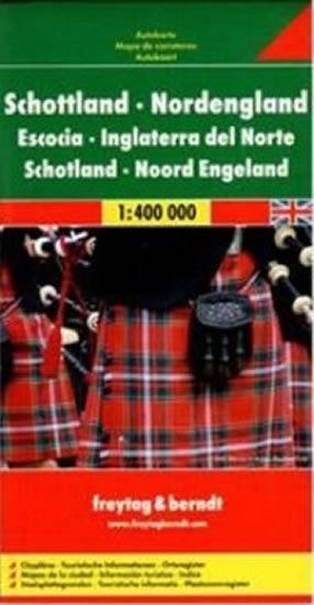 neuveden: AK 0288 Skotsko & severní Anglie 1:400 000