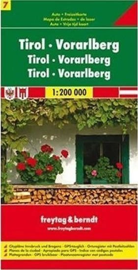 neuveden: OE 7 Tyrolsko, Vorarlberg 1:200 000