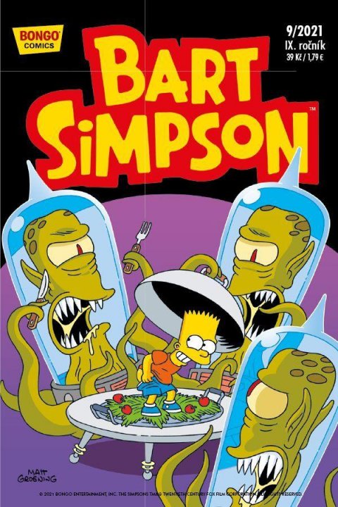 kolektiv autorů: Simpsonovi - Bart Simpson 9/2021