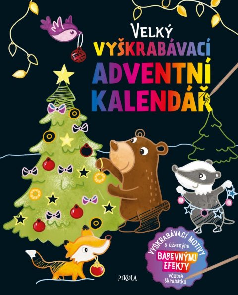 neuveden: Velký vyškrabávací adventní kalendář