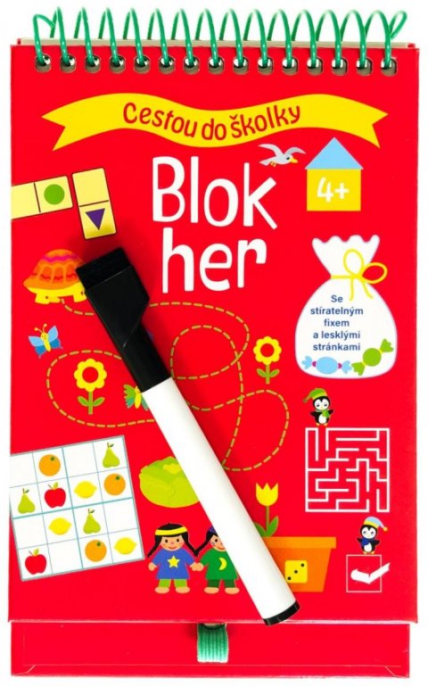 neuveden: Cestou do školky Blok her 4+