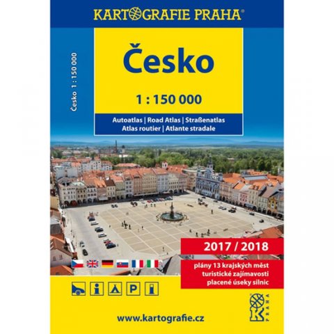 neuveden: Česko - autoatlas/1:150 000