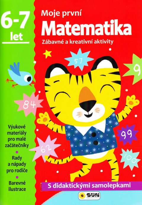 neuveden: Matematika - 6-7 roky - samolepky (Moje první matematika)