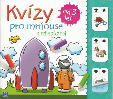 Kuryjak Joanna: Kvízy pro mrňouse od 3 let