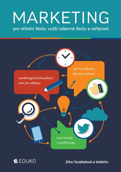 Vysekalová Jitka: Marketing pro SŠ, VOŠ a veřejnost