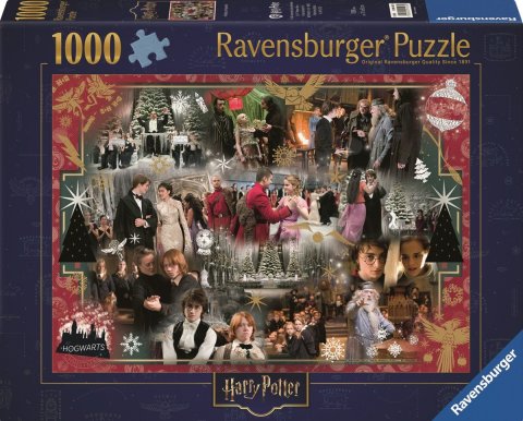 neuveden: Puzzle Harry Potter: Vánoce v Bradavicích 1000 dílků