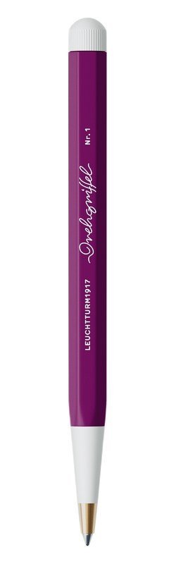 : Drehgriffel Nr. 1 - Ballpoint pen with royal blue Indigo, Burgundy