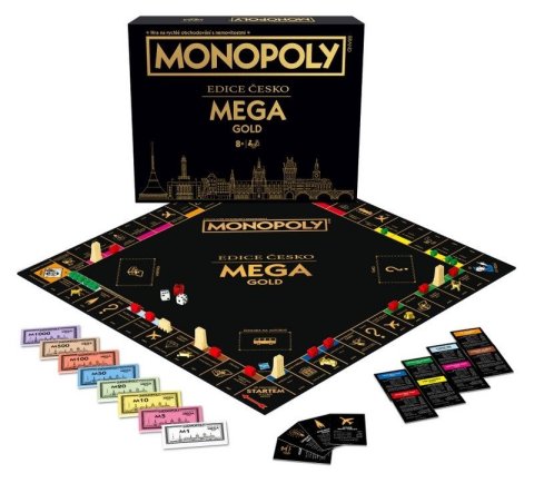 neuveden: Monopoly MEGA Gold: Česká Republika
