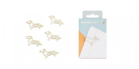 neuveden: Kancelářské sponky Cat & Dog - Psi 5 ks