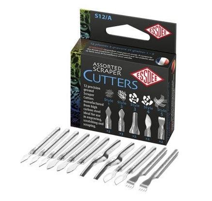 neuveden: ESSDEE Násadky na vyškrabování (12 ks 5 druhů)