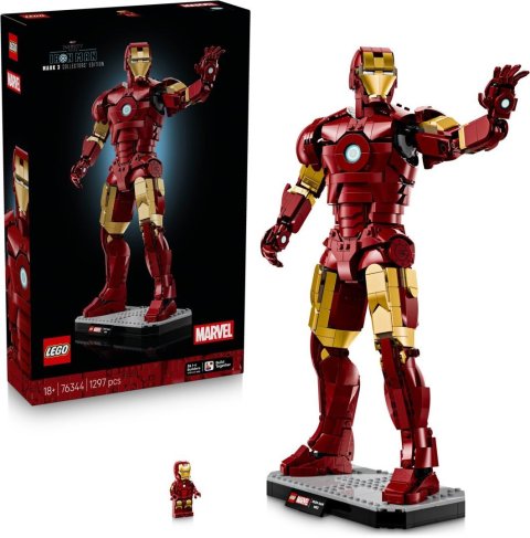 -: LEGO® | Marvel 76344 Iron Man Mark 3: sběratelská edice