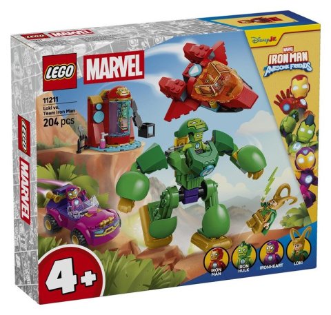 : LEGO® | Marvel Iron Man a jeho úžasní přátelé 11211 Loki vs. Iron Manův tým