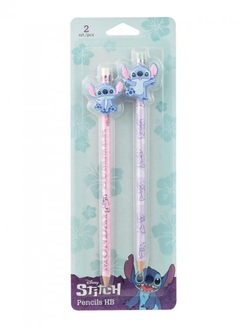 neuveden: Colorino sada tužek Stitch HB s pryží, blistr 2 ks