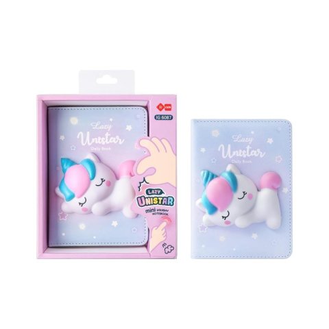neuveden: Squishy mini zápisník Jednorožec