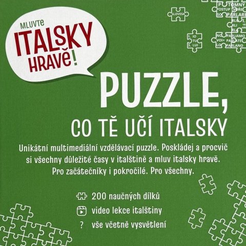 Bolech Václav: Italsky Hravě! Puzzle, co tě učí italsky Bolech Václav: Italsky Hravě! Puzzle, co tě učí italsky
