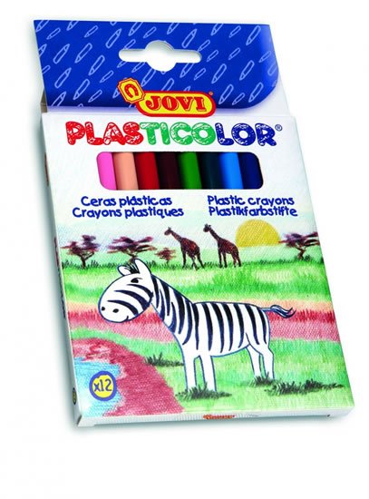 neuveden: JOVI plasticolor kulaté 12 ks