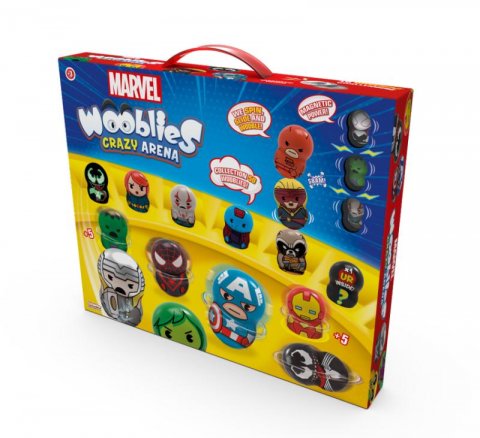 neuveden: Wooblies Bojová aréna + 2 turbo vystřelovači