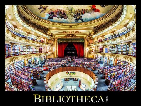 : Kalendář 2027 nástěnný: BIBLIOTHECA