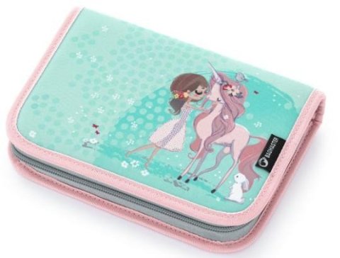 neuveden: Bagmaster Školní penál CASE GEN 21 A PINK/GREEN