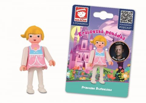 neuveden: Igráček s pohádkou Královská pohádka - Princezna Zlatovláska neuveden: Igráček s pohádkou Královská pohádka - Princezna Zlatovláska