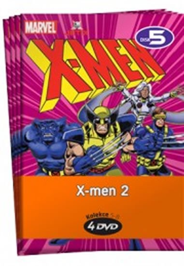 neuveden: X-men 2. - kolekce 4 DVD