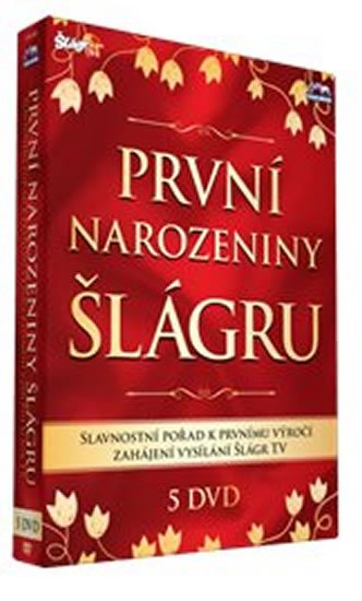 neuveden: 1. narozeniny Šlágr TV - 5 DVD