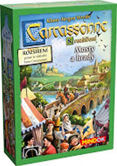 Wrede Klaus-Jürgen: Carcassonne: Rozšíření 8: Mosty a hrady