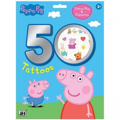 neuveden: Prasátko Peppa - Tetovací set 50+