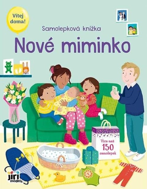 neuveden: Samolepková knížka Nové miminko