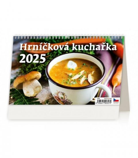 neuveden: Kalendář stolní 2025 - Hrníčková kuchařka
