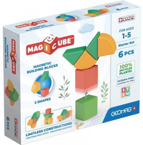 neuveden: Geomag Magicube Shapes 6 dílků