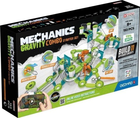 neuveden: Geomag Mechanics Starter Set 153 dílků