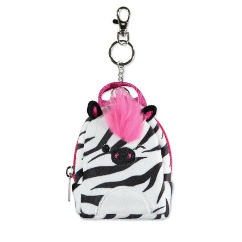 neuveden: Squishmallows batůžek na klíče Zebra Tracey