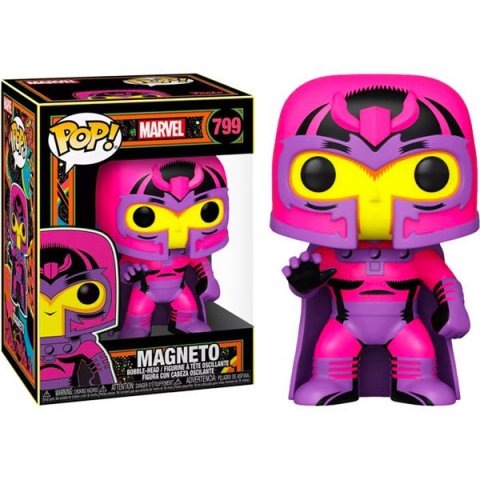 neuveden: Funko POP Marvel: Black Light- Magneto (exclusive special edition)