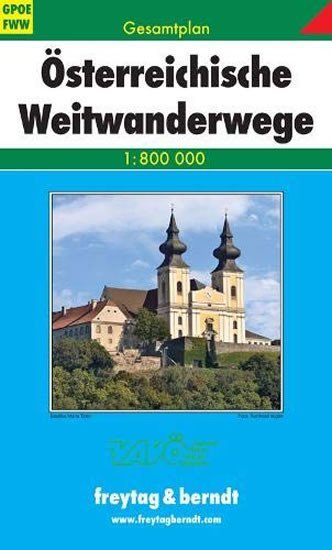 neuveden: GPOEFWW Österreichische Wei Gesamtplan 1:800 000 / turistická mapa neuveden: GPOEFWW Österreichische Wei Gesamtplan 1:800 000 / turistická mapa