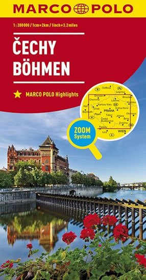 neuveden: Čechy 1:200T/mapa(ZoomSystem)MD