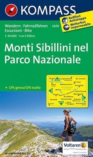 neuveden: Monti Sibillini 2474 NKOM