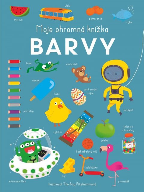 neuveden: Moje ohromná knížka Barvy